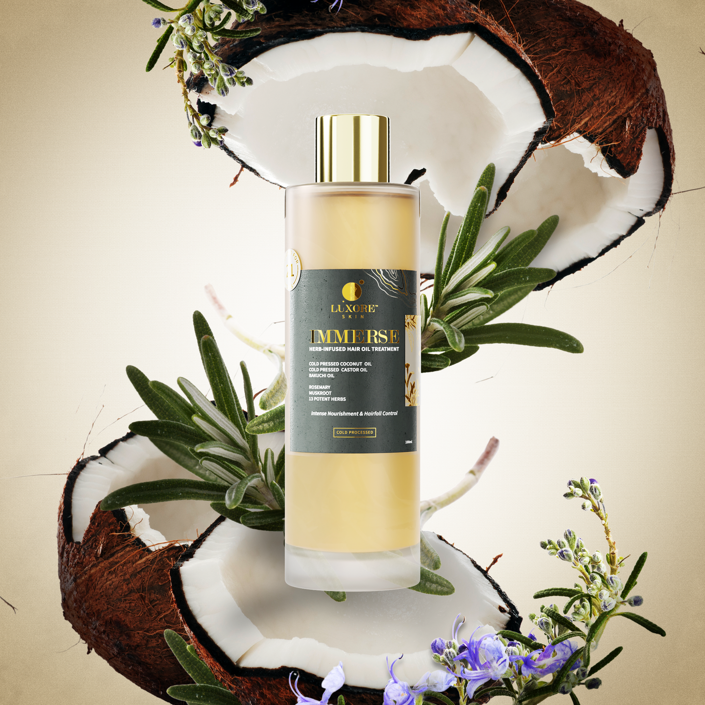 Immerse Herb-Infused Hair Oil