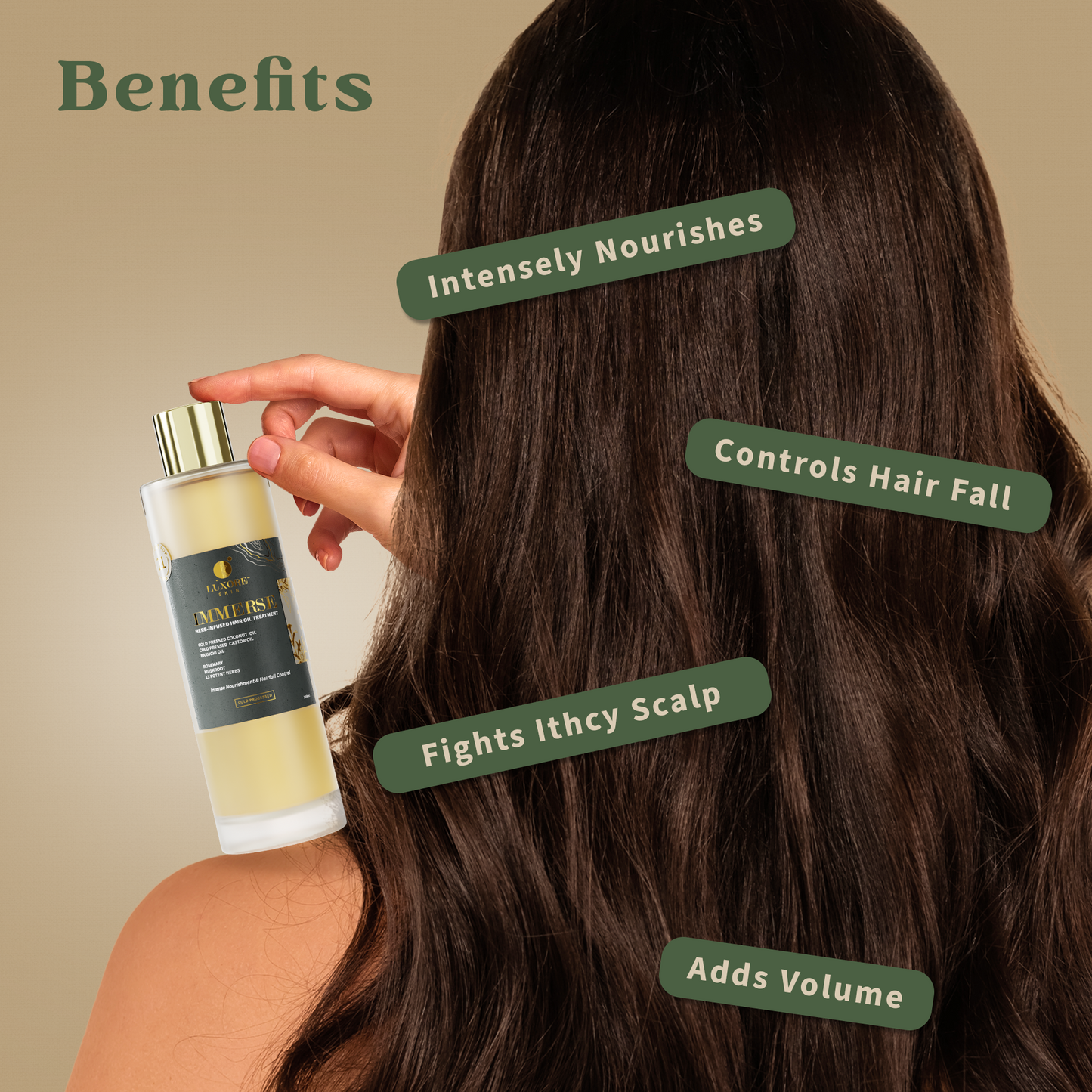 Immerse Herb-Infused Hair Oil